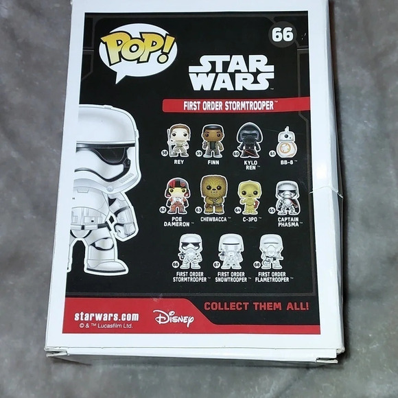 FUNKO POP! STAR WARS: FIRST ORDER STORMTROOPER bobblehead - Picture 5 of 9